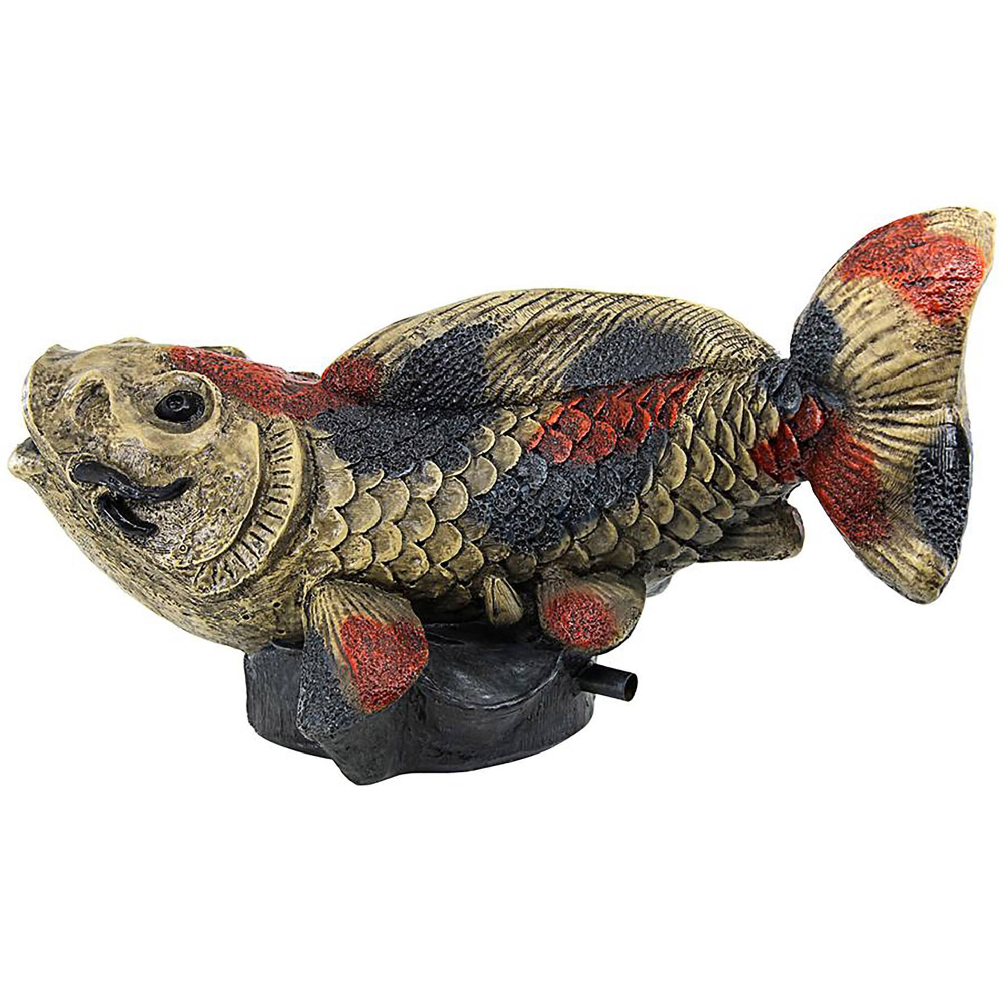 Design Toscano Showa Asian Koi Spitter Piped Statue